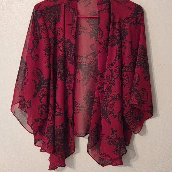 Large Apt.9 Sheer Cardigan - Picture 4 of 4